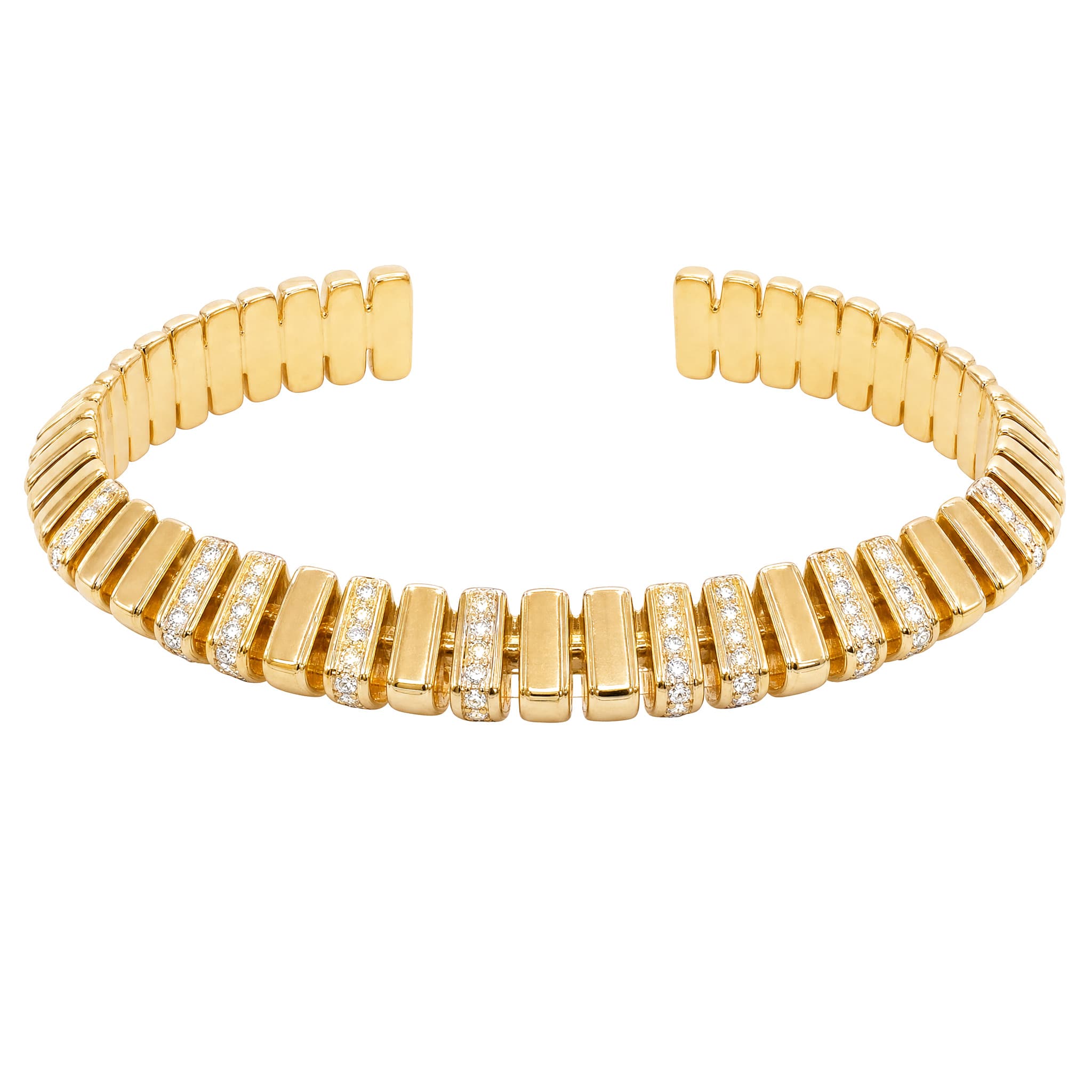 Fluted Bar Cuff